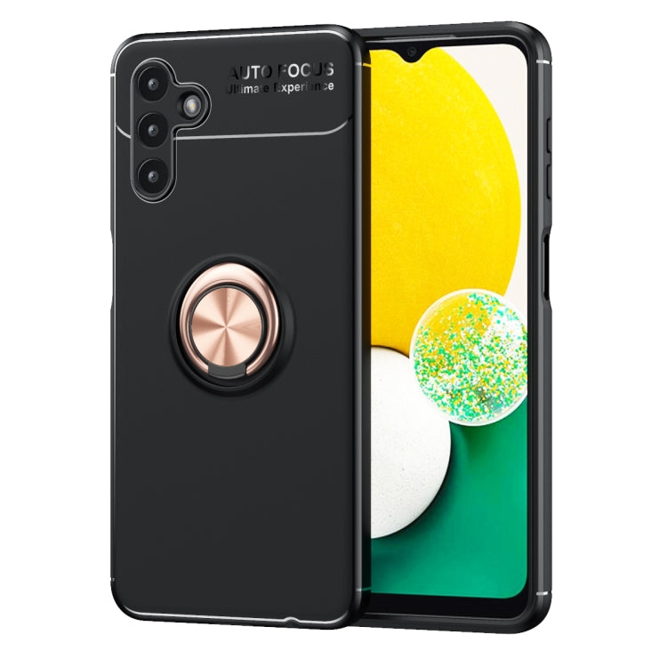 For Samsung Galaxy A13 5G Ring Holder 360 Degree Rotating TPU Case