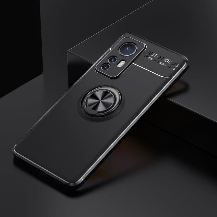 For Xiaomi 12 Ring Holder 360 Degree Rotating TPU Case