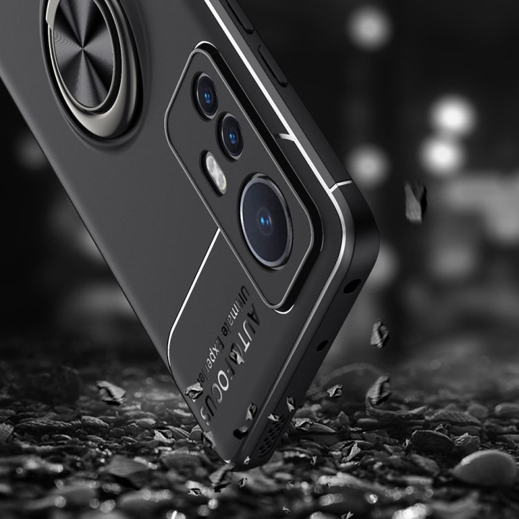 For Xiaomi 12 Ring Holder 360 Degree Rotating TPU Case