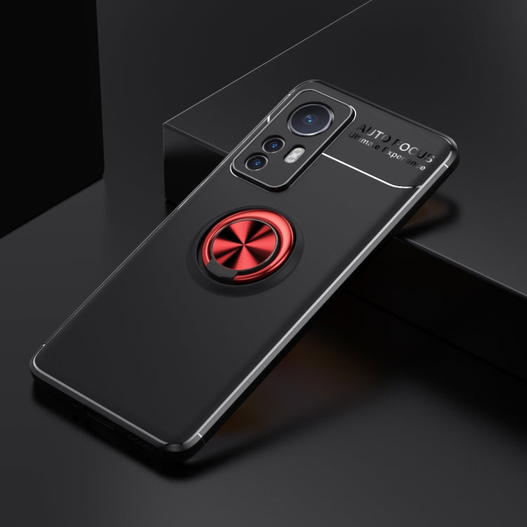 For Xiaomi 12 Ring Holder 360 Degree Rotating TPU Case