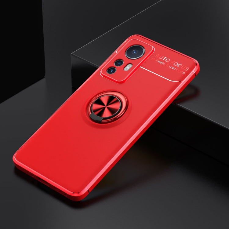 For Xiaomi 12 Ring Holder 360 Degree Rotating TPU Case