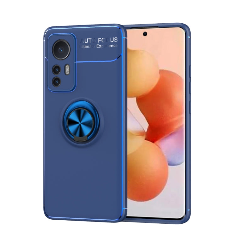 For Xiaomi 12 Ring Holder 360 Degree Rotating TPU Case