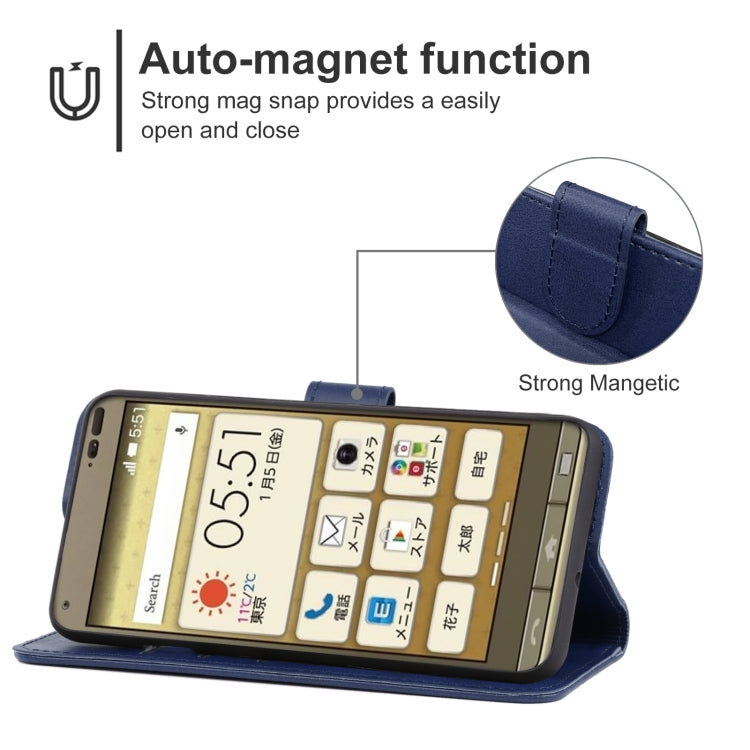 Leather Phone Case For Kyocera Basio 3