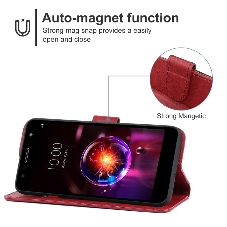 Leather Phone Case For LG X power 3