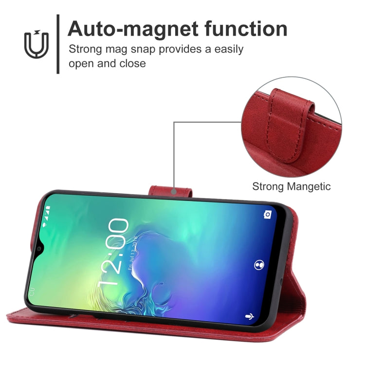 Leather Phone Case For Oukitel C15 Pro