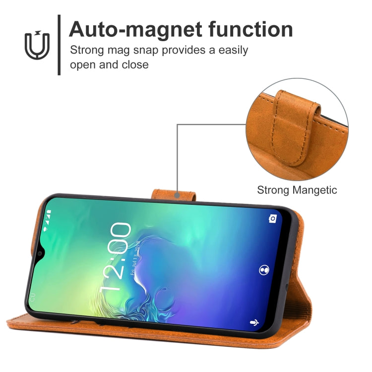 Leather Phone Case For Oukitel C15 Pro