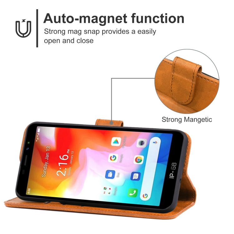 Leather Phone Case For Ulefone Armor X7
