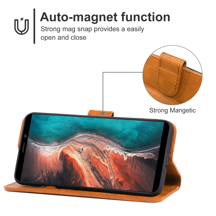 Leather Phone Case For Ulefone P6000 Plus
