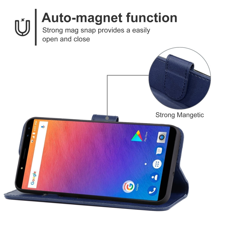 Leather Phone Case For Ulefone Power 3 / Power 3S