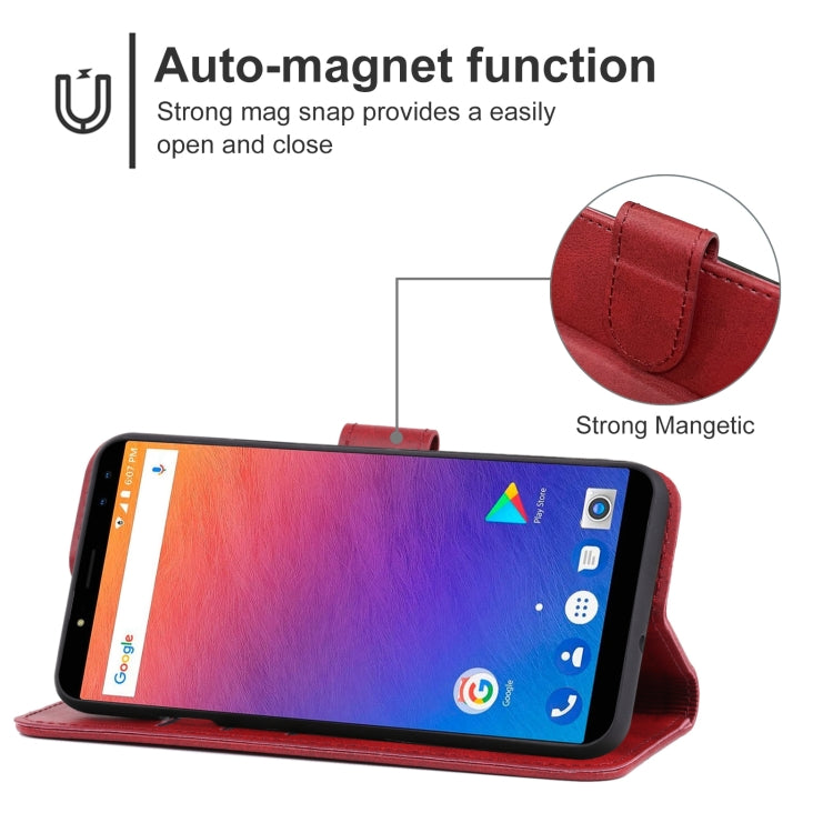 Leather Phone Case For Ulefone Power 3 / Power 3S