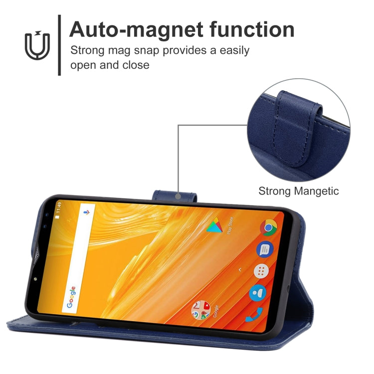 Leather Phone Case For Ulefone Power 5S / Power 5