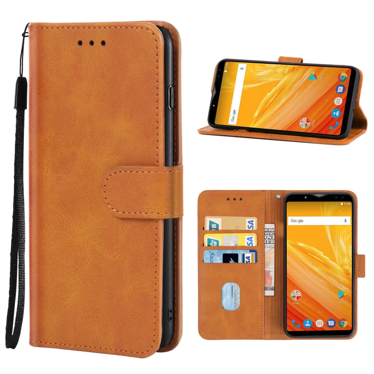 Leather Phone Case For Ulefone Power 5S / Power 5