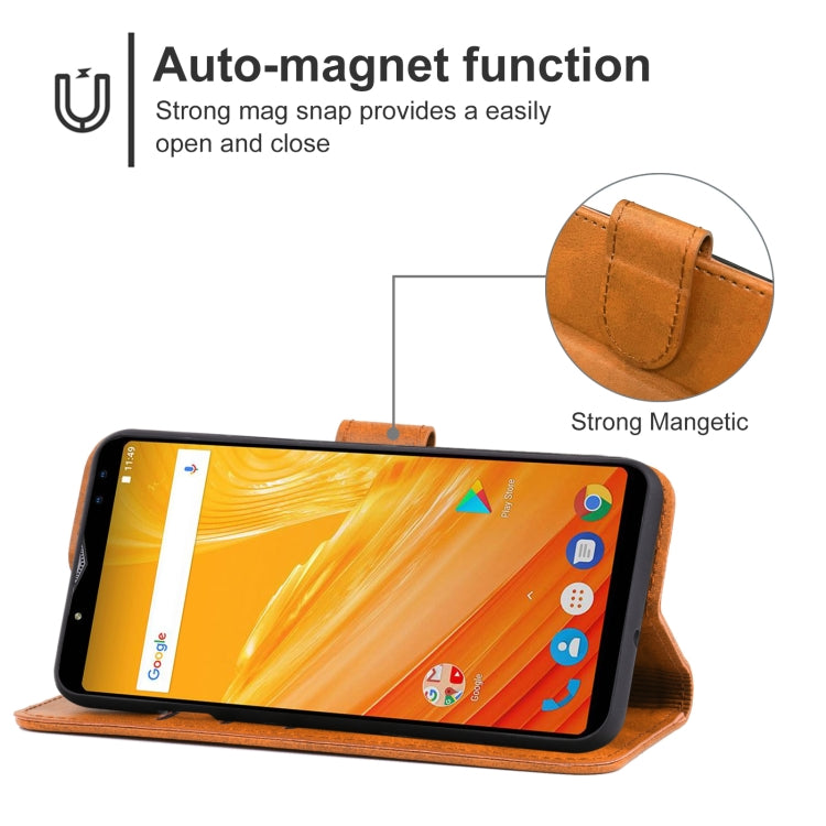 Leather Phone Case For Ulefone Power 5S / Power 5