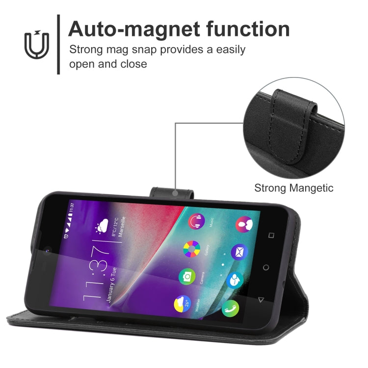 Leather Phone Case For Wiko Rainbow Lite