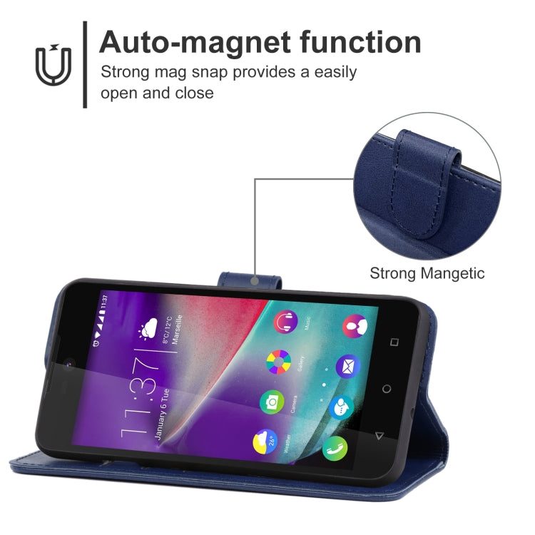 Leather Phone Case For Wiko Rainbow Lite