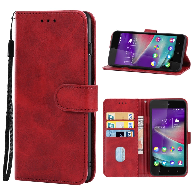 Leather Phone Case For Wiko Rainbow Lite