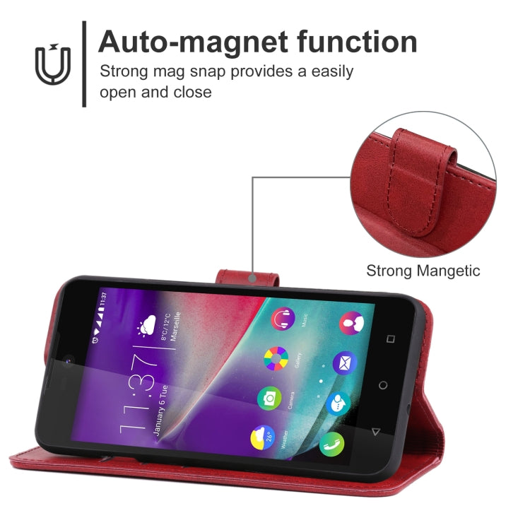 Leather Phone Case For Wiko Rainbow Lite