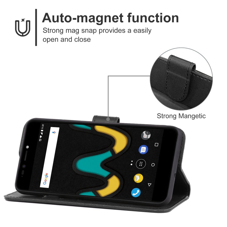 Leather Phone Case For Wiko Upulse