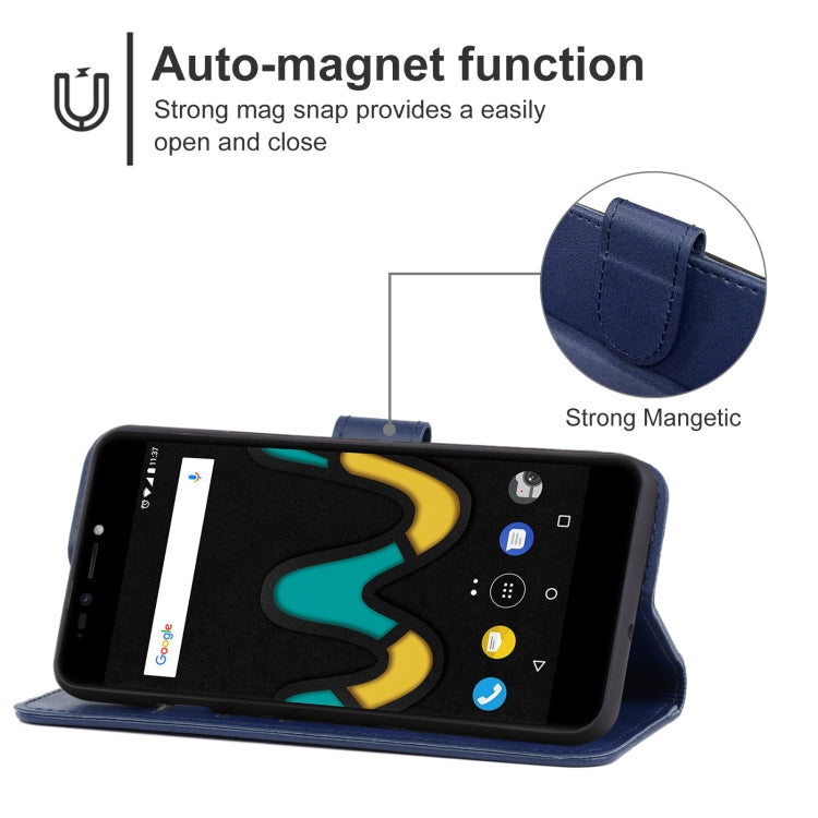 Leather Phone Case For Wiko Upulse