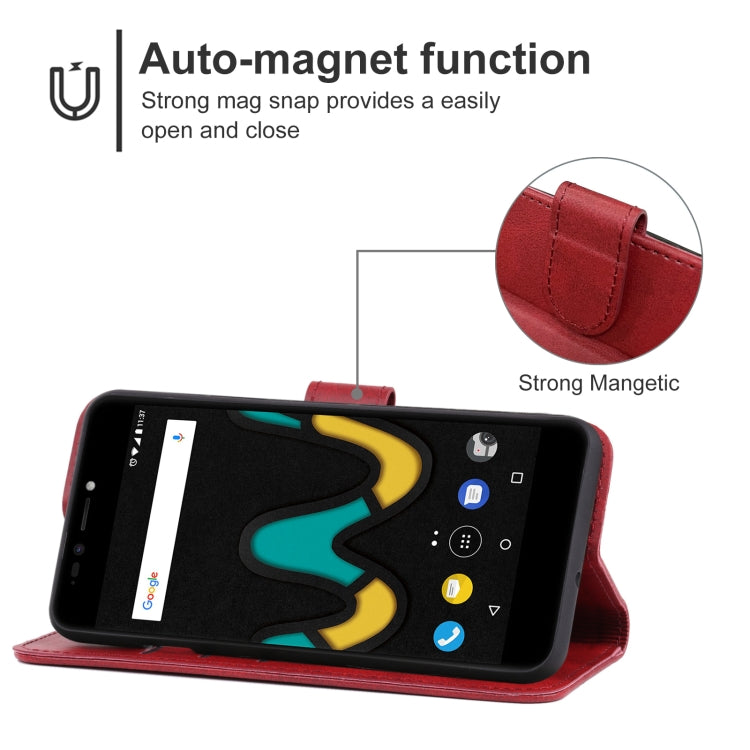 Leather Phone Case For Wiko Upulse