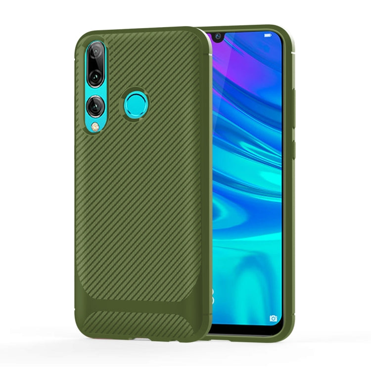 For Huawei Honor 10i Carbon Fiber Texture Shockproof TPU Protective Case