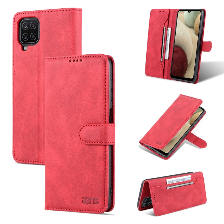 For Samsung Galaxy A12(5G) AZNS Dream II Skin Feel PU+TPU Horizontal Flip PU Phone Case