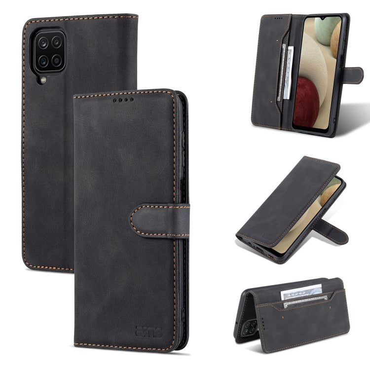 For Samsung Galaxy A22(4G) AZNS Dream II Skin Feel PU+TPU Horizontal Flip PU Phone Case