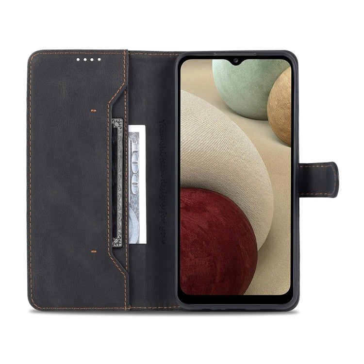 For Samsung Galaxy A22(4G) AZNS Dream II Skin Feel PU+TPU Horizontal Flip PU Phone Case