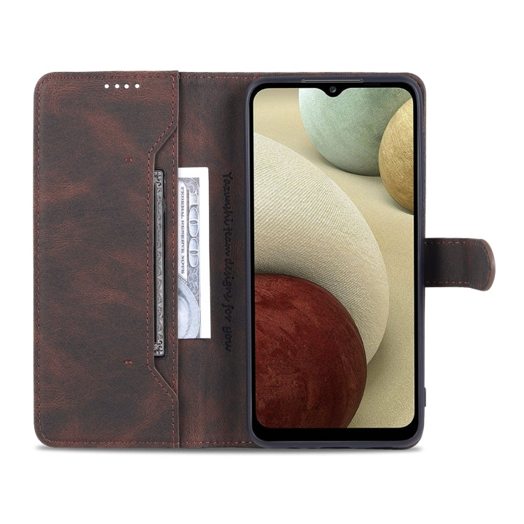 For Samsung Galaxy A22(4G) AZNS Dream II Skin Feel PU+TPU Horizontal Flip PU Phone Case