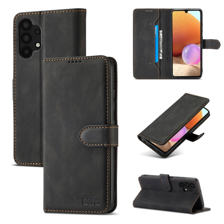 For Samsung Galaxy A32(4G) AZNS Dream II Skin Feel PU+TPU Horizontal Flip PU Phone Case