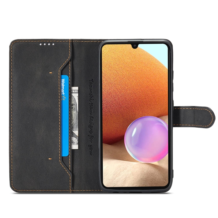 For Samsung Galaxy A32(4G) AZNS Dream II Skin Feel PU+TPU Horizontal Flip PU Phone Case