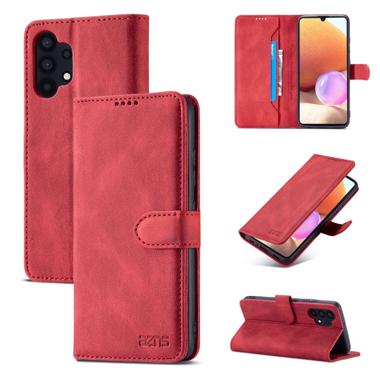 For Samsung Galaxy A32(4G) AZNS Dream II Skin Feel PU+TPU Horizontal Flip PU Phone Case