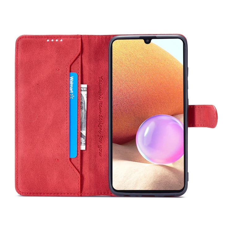 For Samsung Galaxy A32(4G) AZNS Dream II Skin Feel PU+TPU Horizontal Flip PU Phone Case