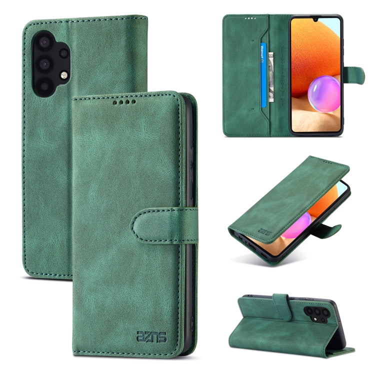 For Samsung Galaxy A32(4G) AZNS Dream II Skin Feel PU+TPU Horizontal Flip PU Phone Case