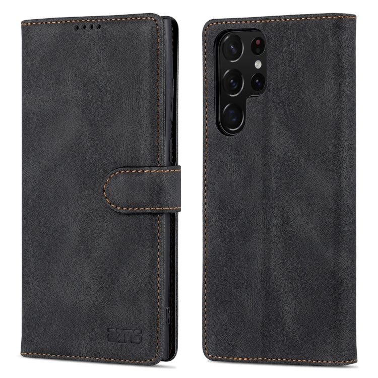 For Samsung Galaxy S22 Ultra AZNS Dream II Skin Feel PU+TPU Horizontal Flip PU Phone Case