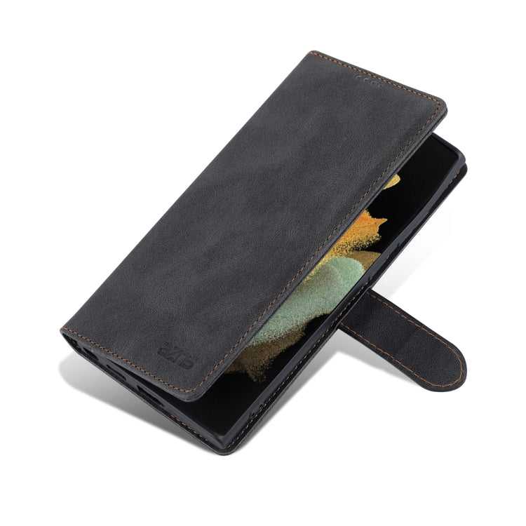 For Samsung Galaxy S22 Ultra AZNS Dream II Skin Feel PU+TPU Horizontal Flip PU Phone Case