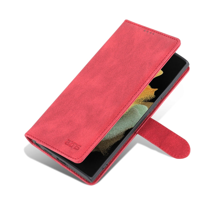 For Samsung Galaxy S22 Ultra AZNS Dream II Skin Feel PU+TPU Horizontal Flip PU Phone Case
