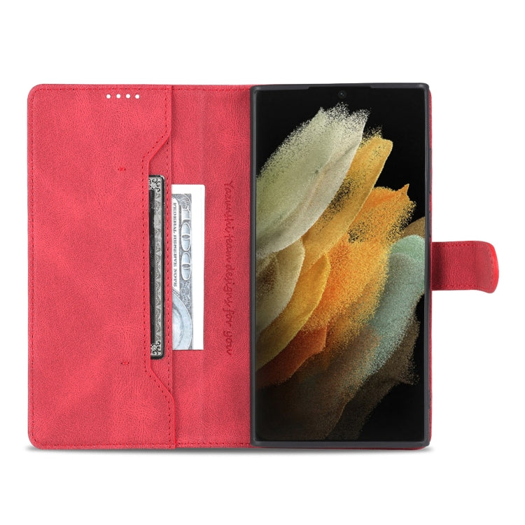For Samsung Galaxy S22 Ultra AZNS Dream II Skin Feel PU+TPU Horizontal Flip PU Phone Case