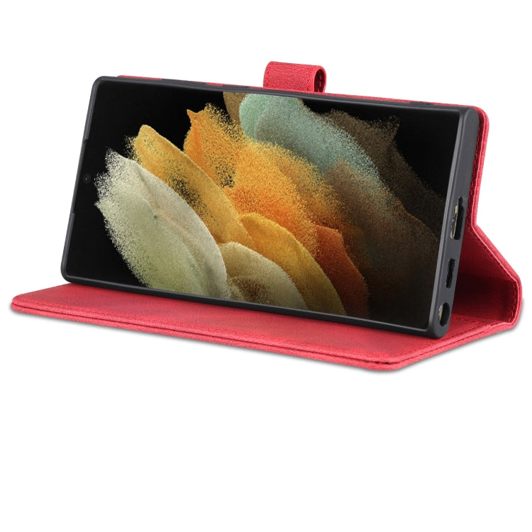 For Samsung Galaxy S22 Ultra AZNS Dream II Skin Feel PU+TPU Horizontal Flip PU Phone Case
