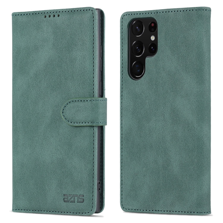 For Samsung Galaxy S22 Ultra AZNS Dream II Skin Feel PU+TPU Horizontal Flip PU Phone Case