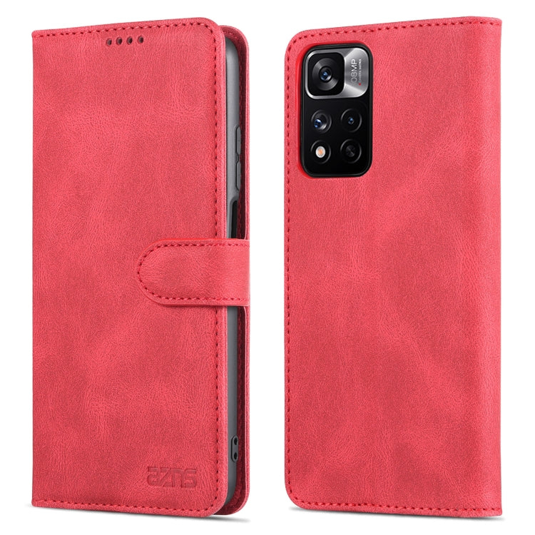 For Xiaomi Redmi Note 11 Pro(5G) AZNS Dream II Skin Feel PU+TPU Horizontal Flip PU Phone Case