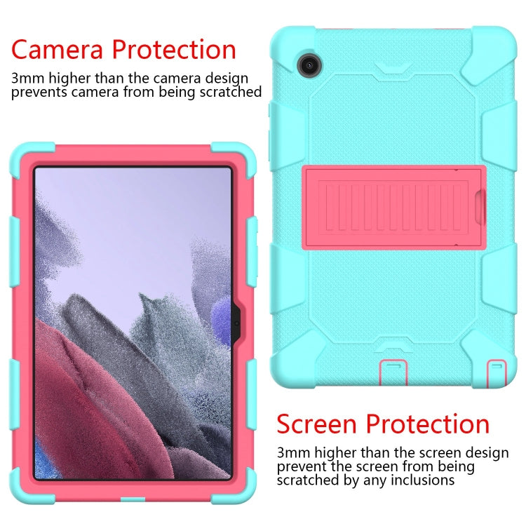 For Samsung Galaxy Tab A8 10.5 2021 Two-Color Robot Silicone + PC Tablet Case