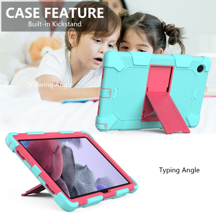 For Samsung Galaxy Tab A8 10.5 2021 Two-Color Robot Silicone + PC Tablet Case