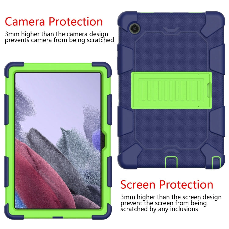 For Samsung Galaxy Tab A8 10.5 2021 Two-Color Robot Silicone + PC Tablet Case