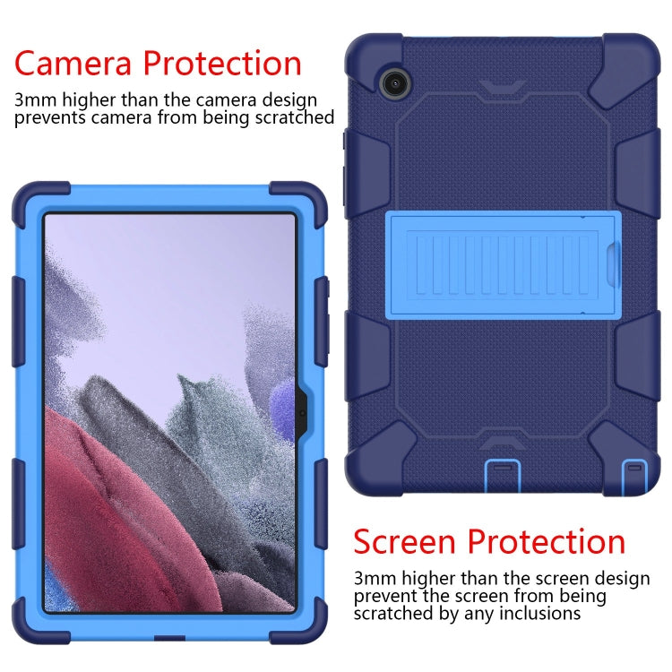 For Samsung Galaxy Tab A8 10.5 2021 Two-Color Robot Silicone + PC Tablet Case
