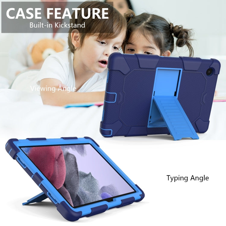 For Samsung Galaxy Tab A8 10.5 2021 Two-Color Robot Silicone + PC Tablet Case