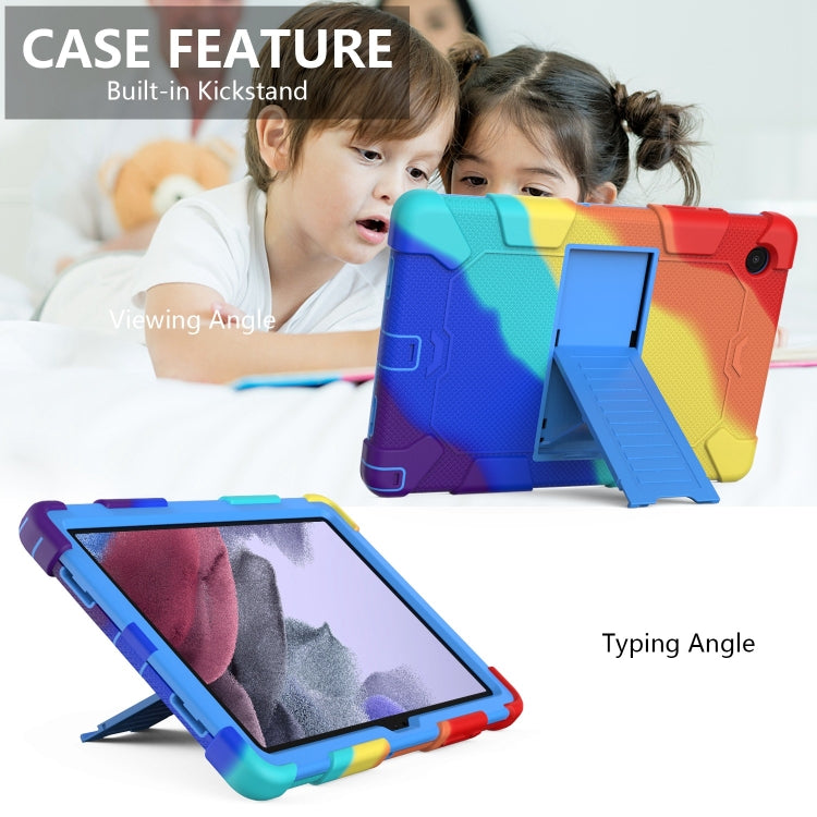 For Samsung Galaxy Tab A8 10.5 2021 Two-Color Robot Silicone + PC Tablet Case