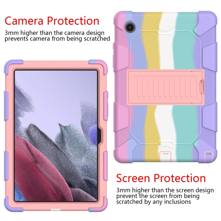 For Samsung Galaxy Tab A8 10.5 2021 Two-Color Robot Silicone + PC Tablet Case