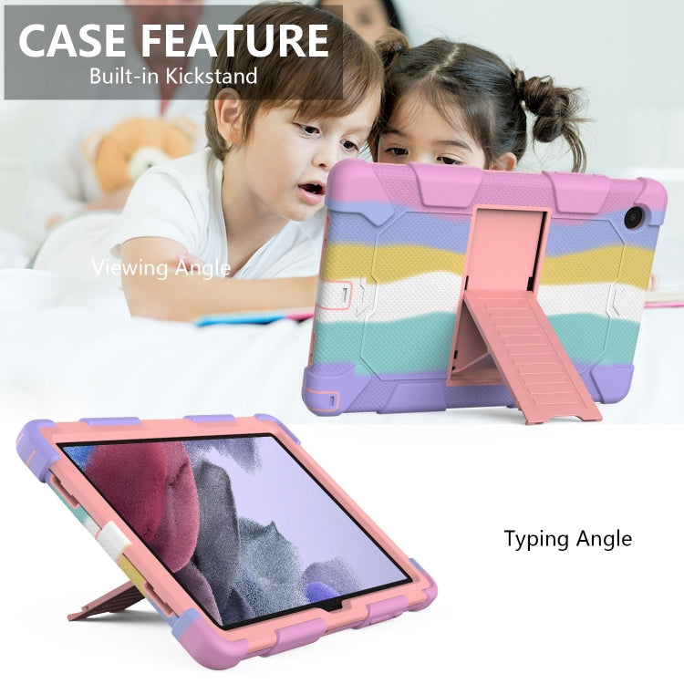 For Samsung Galaxy Tab A8 10.5 2021 Two-Color Robot Silicone + PC Tablet Case