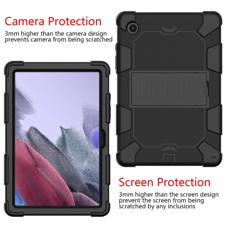 For Samsung Galaxy Tab A8 10.5 2021 Two-Color Robot Silicone + PC Tablet Case